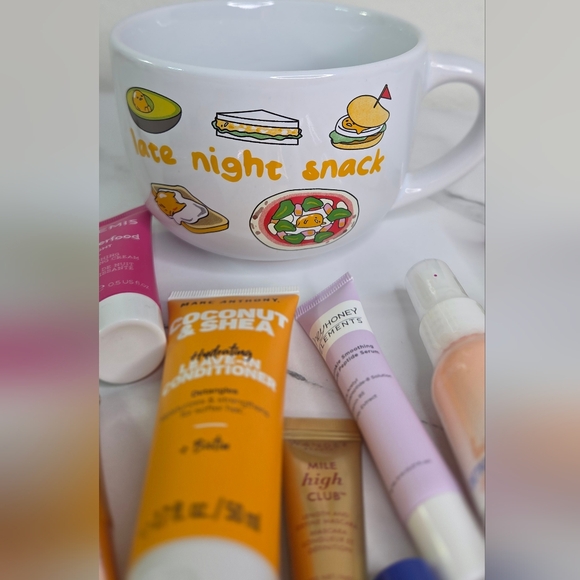 Assorted Ipsy Products In An Oversized Gudetama Mug - Sample Sizes - New - Picture 12 of 15